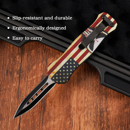 OTF Tactical Knife – American Flag Edition